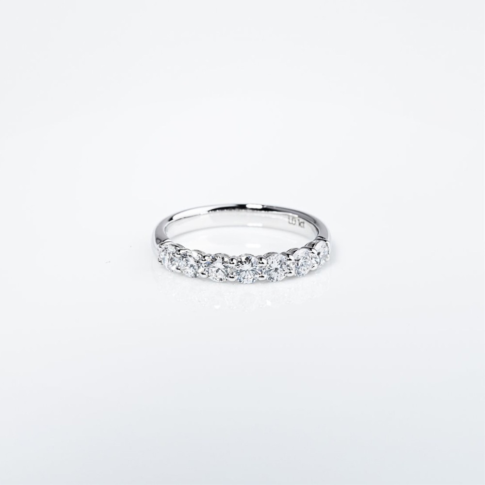 쿼터 다이아몬드 가드링 - 3mm (0.1ct)